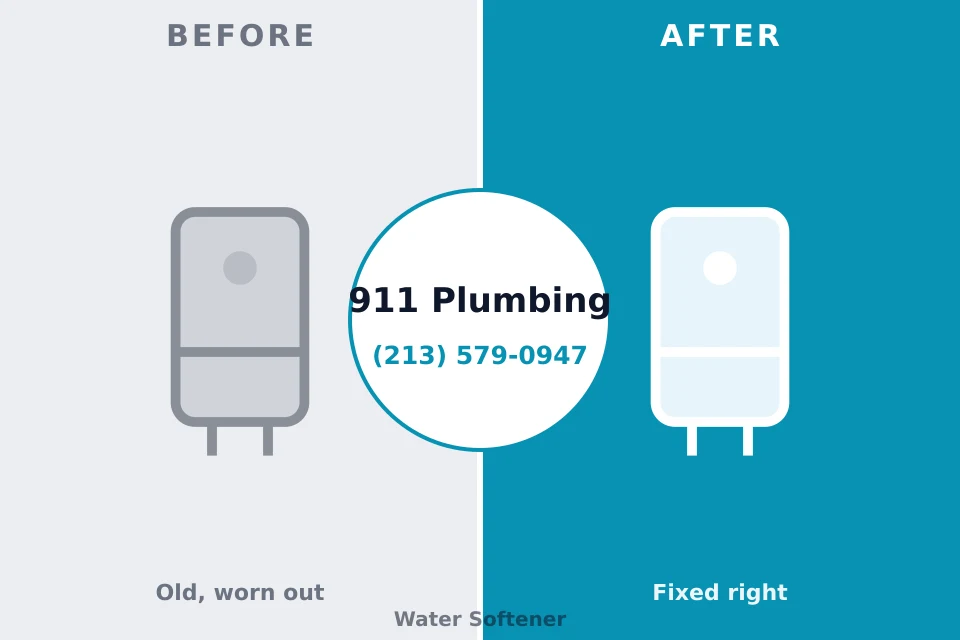 Before and after: plumbing company Albany, CA